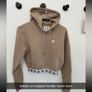 Champion and Adidas Cropped Hoodie